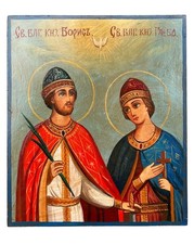 Icon of Boris and Gleb picture