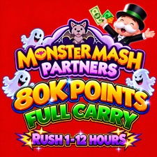 Monopoly Go Monster Mash Partners Event | Full Carry Service - Rush 12-24 Hours picture