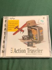 Vintage Computer Travel Key Action Traveler Softkey Windows 95 3.1 CD-ROM picture