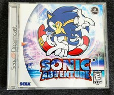 Sonic Adventure (SEGA Dreamcast) the Hedgehog COMPLETE PRISTINE CONDITION MINT picture