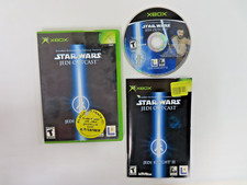 LUCAS ARTS STAR WARS JEDI OUTCAST XBOX VIDEO GAME TESTED WORKS COMPLETE picture