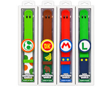 Super Nintendo World Power-Up Band Lot of 4 Mario Luigi Yoshi Donkey Kong picture