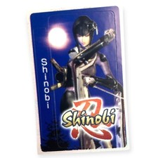 Sony PlayStation 2 Ps2 Shinobi Moritsune Vintage Vtg Memory Card Sticker picture