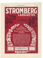 1908 Stromberg Motor Devices Chicago Ad: 