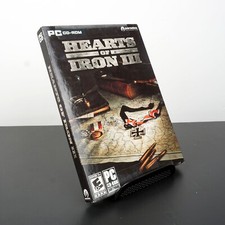 Hearts of Iron 3 III (PC, 2009) CIB Complete - New Sealed, Paradox Interactive picture