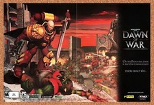2004 Warhammer Dawn Of War PC Original Advertisement / Retro Promo v2 picture