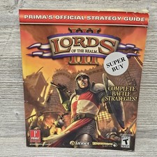 Lords Of The Realm III 3 PC Strategy Guide RPG Cheat Book Prima Book picture