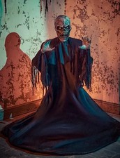 2026 Spirit Animated 8 Ft 9 In Mr. Dark Animatronic Halloween Prop NIB picture