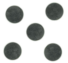 5 NEW 40mm MODEL BASES for ANY-Space Marines~Games Workshop-WARHAMMER 40K-AoS-GW picture