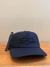 Official SpaceX SPCX IPO Launch Party Black Snapback Cap Brand New with Tags picture