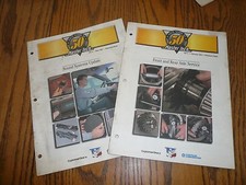 1997 Master Tech Reference Books #2 Front Rear Axle & # 5 Sound Systems Update picture