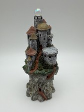 Spoontiques Vintage Fantasy Castle Crystal Ball Tower Resin Mystical Figurine picture