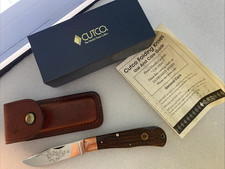VINTAGE CUTCO USA 1846 COPPERHEAD LOCKBACK FOLDING HUNTER POCKET KNIFE #1-D picture
