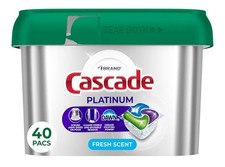 Cascade Platinum Dishwasher Pods, Detergent, 40 Count (Pack of 1)  picture
