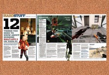 Half-Life 2 12-Things You Didnt Know 2004 Original 3-Part Ad / Retro Promo vr6 picture