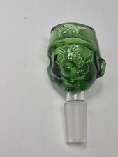 Green Mario Party Male Glass Bowl Piece, featuring a character-shaped glass bowl picture