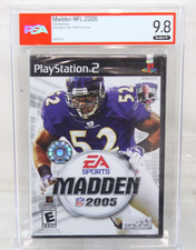 Madden NFL 2005 PSA 9.8 A+ Sealed 1st Hit Stick Lewis Ravens PlayStation 2 picture