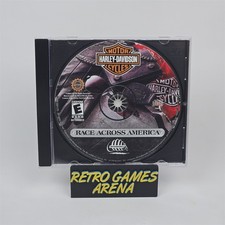 Harley-Davidson: Race Across America (PC CD-ROM) Jewel Case & Disc picture