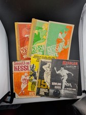 1960s & 1970s vintage KESSLER WHISKEY BASEBALL FOOTBALL BOWLING FANS GUIDES picture