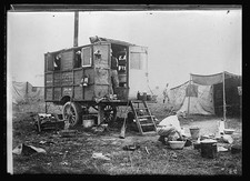 Photo:1910s Traveling Wagon Camp Cook Outdoor Kitchen Tent picture