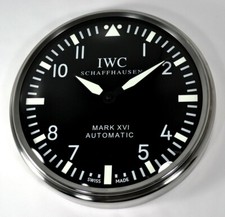 IWC SCHAFFHAUSSEN MARK XVI BIG PILOTS AUTOMATIC HORLOGE DE PUBLICITÉ MURALE picture