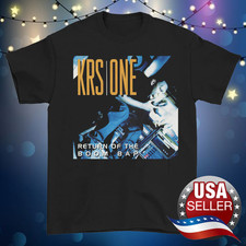 KRS-One Return Of The Boom Bap black T-shirt Unisex S-5Xl XY267 picture