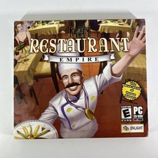 Restaurant Empire PC CD-ROM Software: BRAND NEW and SEALED picture
