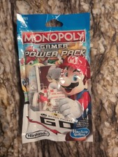 Monopoly Gamer Power Pack - Fire Mario Character Token Expansion Pack New Sealed picture
