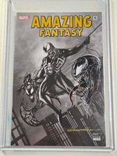 Amazing Fantasy #15 Turkish Ed. Gorkem Demir w/COA Remarked Signed Gold 88/99 picture