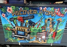 NEW Snap On Tools BEACH TOWEL LARGE Limited Edition DISCOVER UTOPIA SEALED NEW picture