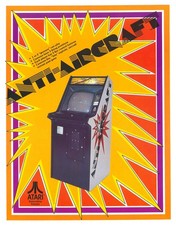 Anti-Aircraft by Atari Video Arcade Flyer / Brochure / Ad - Excellent picture