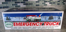 Vntg 1996 Hess Toy Emergency Truck & Bag - NEW Box Never Opened - Mint Condition picture