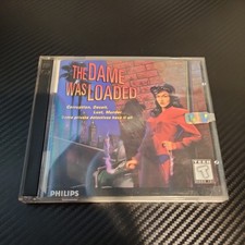Vintage PC CD-ROM Game The Dame was Loaded - Philips picture
