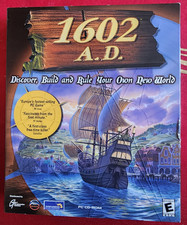 1602 AD (1998) PC Big Box Game NEW FACTORY SEALED US Retail Store Edition picture
