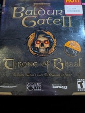 Baldur's Gate II: Throne of Bhaal (PC, 2001) CIB Factory Sealed picture