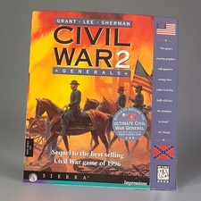 Civil War Generals 2: Grant • Lee • Sherman (PC, 1997) BIG BOX Complete picture