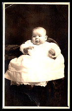 RPPC, Early 1900's, Ethel Lorraine Mack, 4 Months Old--Postcard G222 picture
