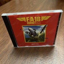 F/A-18 HORNET 3.0 STRIKE FIGHTER SIMULATION 1997 PC Game Macintosh Graphic Sim picture