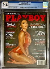 CGC 9.4 NM Playboy #v54 #12 1st Kim Kardashian Cover HMH Publishing Co. Dec 2007 picture