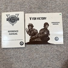V for Victory PC 1991 Reference + Operations Manual picture