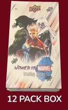 Women of Marvel 12-Pack Box (Upper Deck 2024) New & Factory Sealed 72 Cards picture