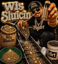 Wis Sluicin Exclusive Paydirt - BUY NOW - Guaranteed Gold in EVERY BAG  picture