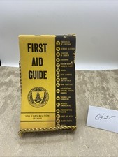 1955 Handbook~First Aid Guide By US DEPT AGRICULTURE~Soil Conservation Service picture