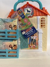 DreamWorks Spirit Riding Free Riding Academy Play Set Case w TWO Blind Boxes New picture