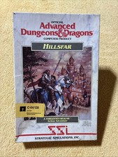 AD&D HILLSFAR SSI w/Poster Commodore 64/128 - Advanced Dungeons & Dragons picture