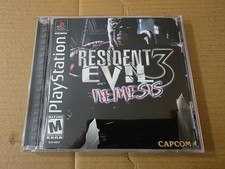 Resident Evil 3 Nemesis Sony Playststion 1 PS1 1999 Complete W/ Reg Tested Auth picture