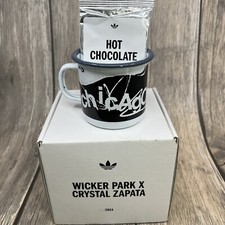 Adidas Wicker Park X Crystal Zapata 2024 Enamel Mug & Hot Chocolate In Box RARE picture