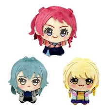 Anime Gakuen IDOLM@STER Hanami Saki Tsukimura Temari Fujita Kotone Plush Doll picture