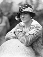 French couturier and fashion designer Gabrielle 'Coco' Chanel Old Photo picture