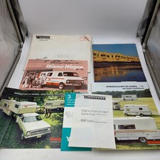 1973 1974 Winnebago RV Brochure Lot Winnie Wagon Annual Reports Letter Envelope picture